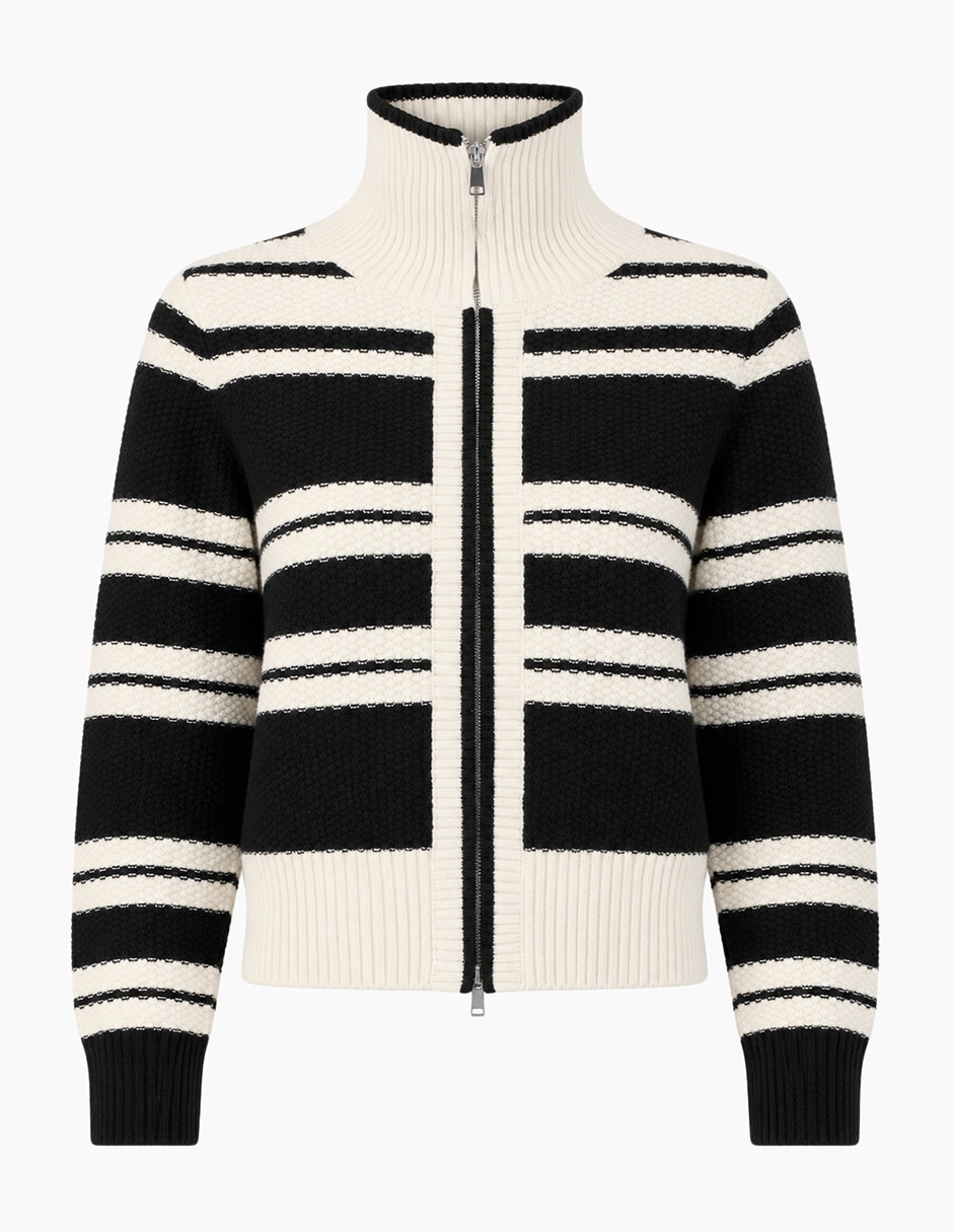 Suéter cuello camisero para mujer 6