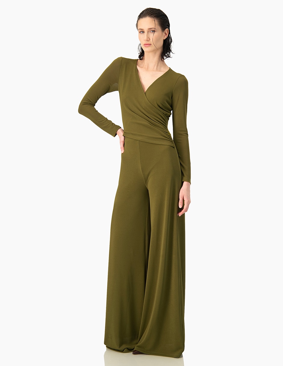 Jumpsuit liso para mujer 3