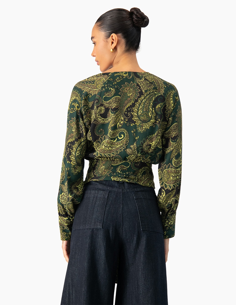 Blusa manga larga para mujer 2