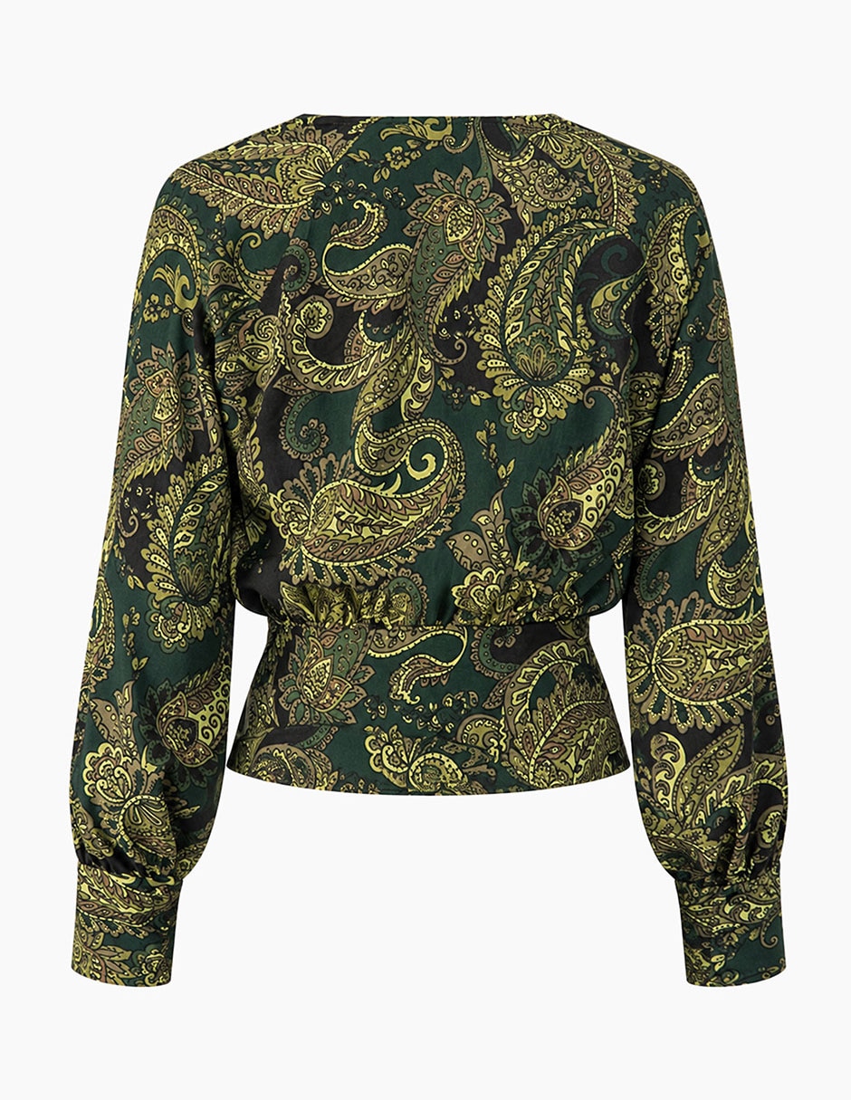 Blusa manga larga para mujer 8