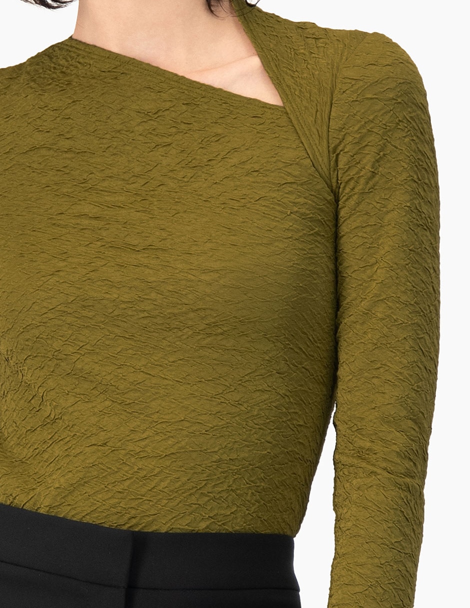 Blusa manga larga para mujer 6