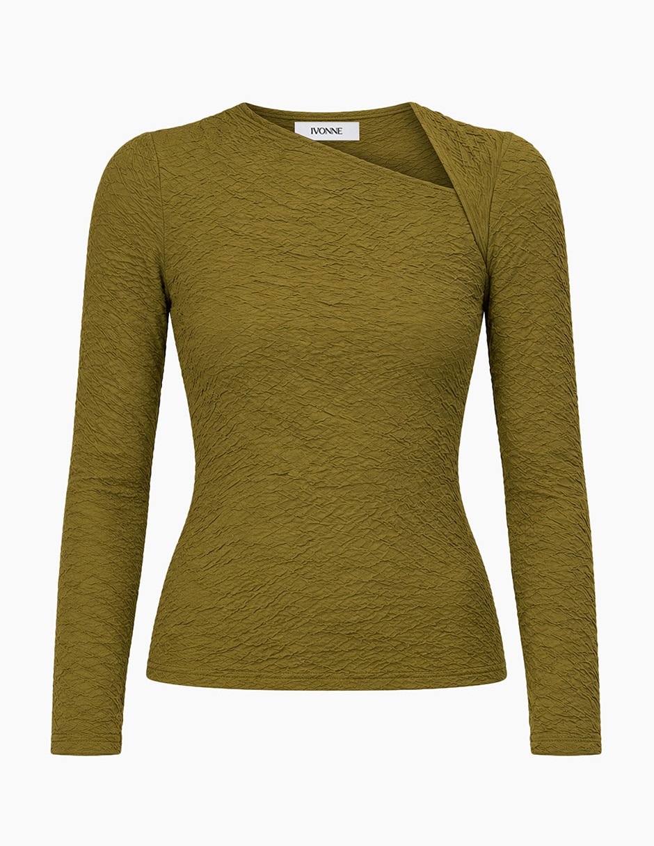 Blusa manga larga para mujer 7