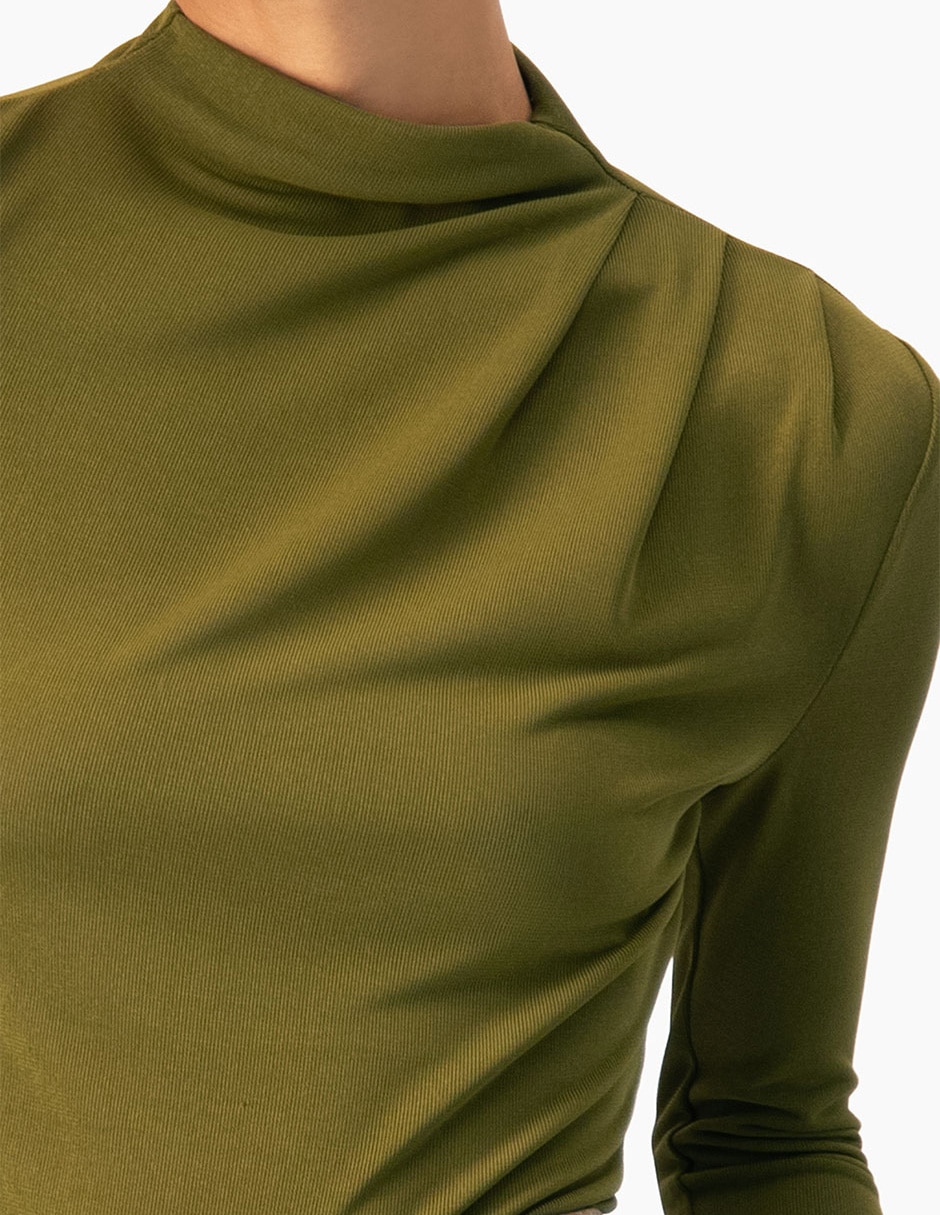Body con cuello para mujer 6