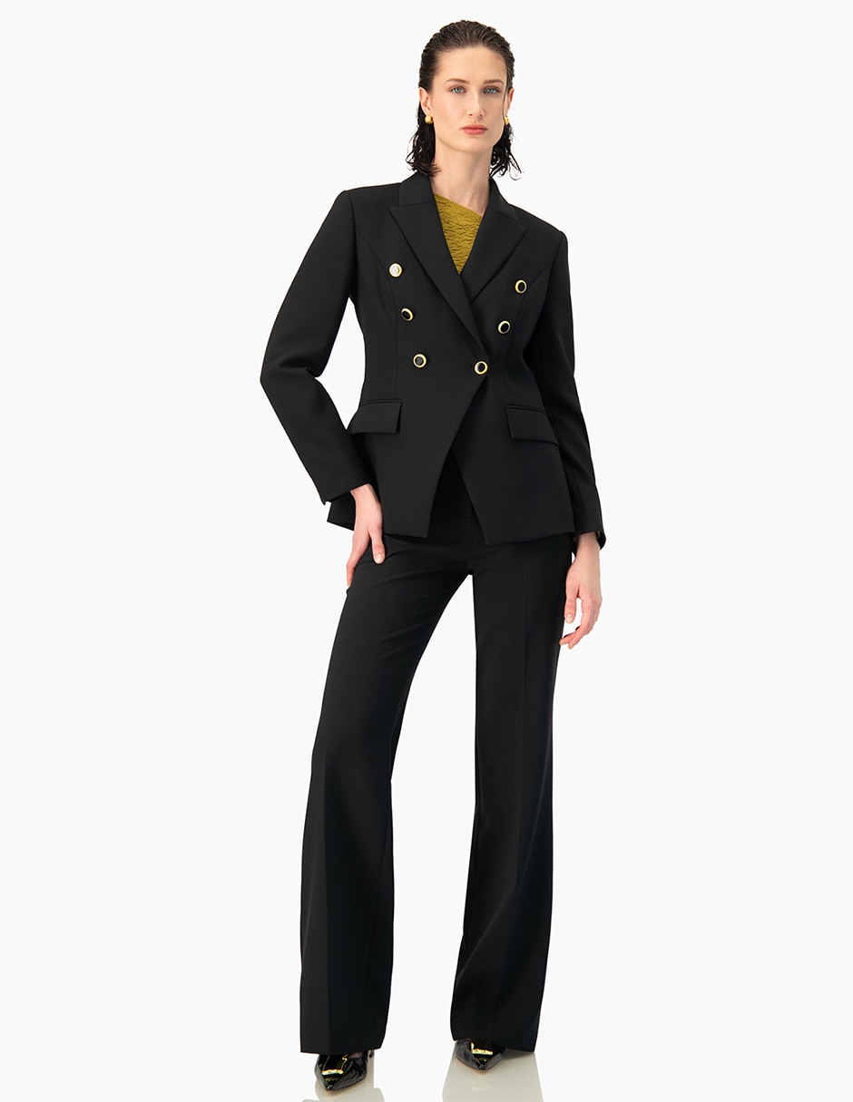 Pantalón acampanado para mujer 4