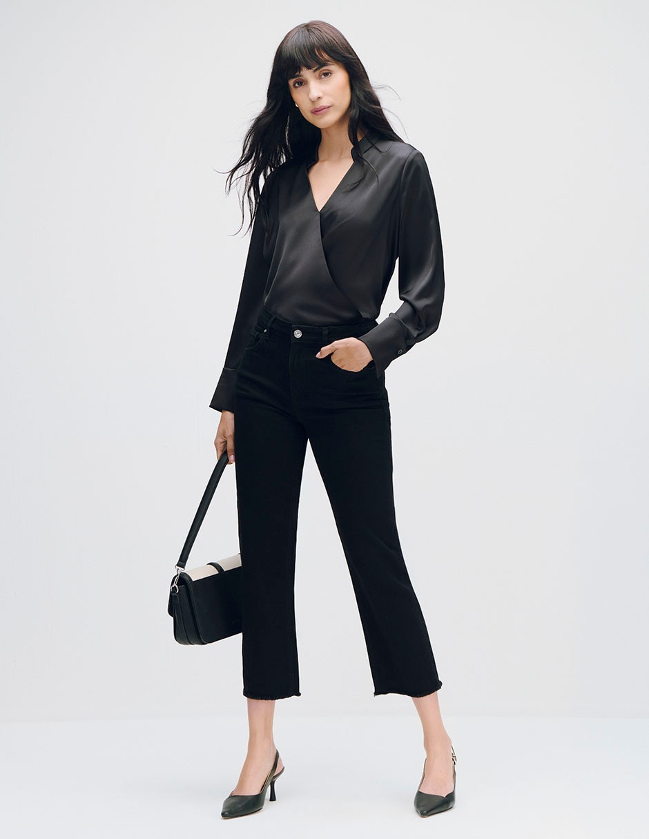 BLUSA SET 6 / OI26 manga Larga para mujer 2