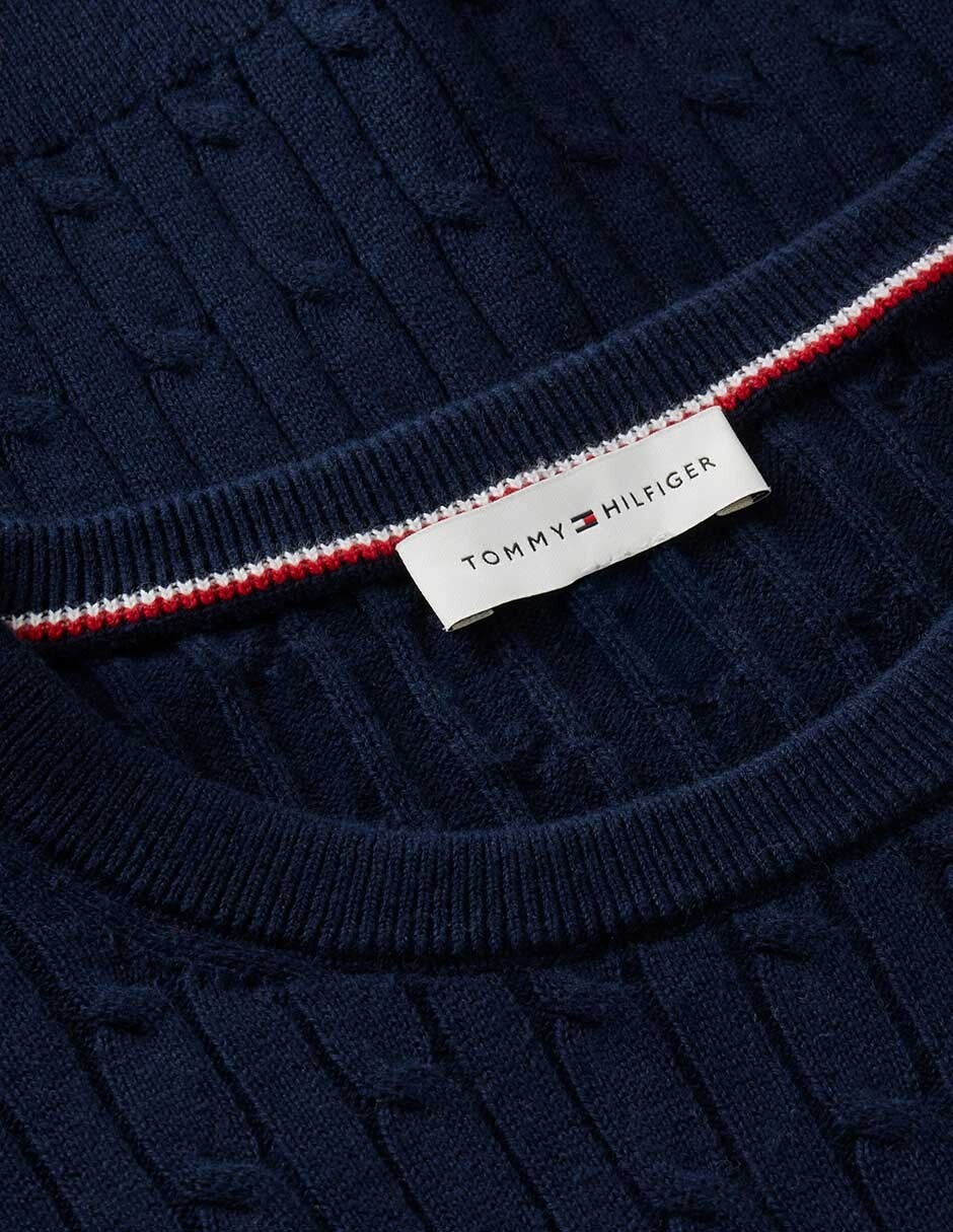 Suéter cuello redondo para mujer 4
