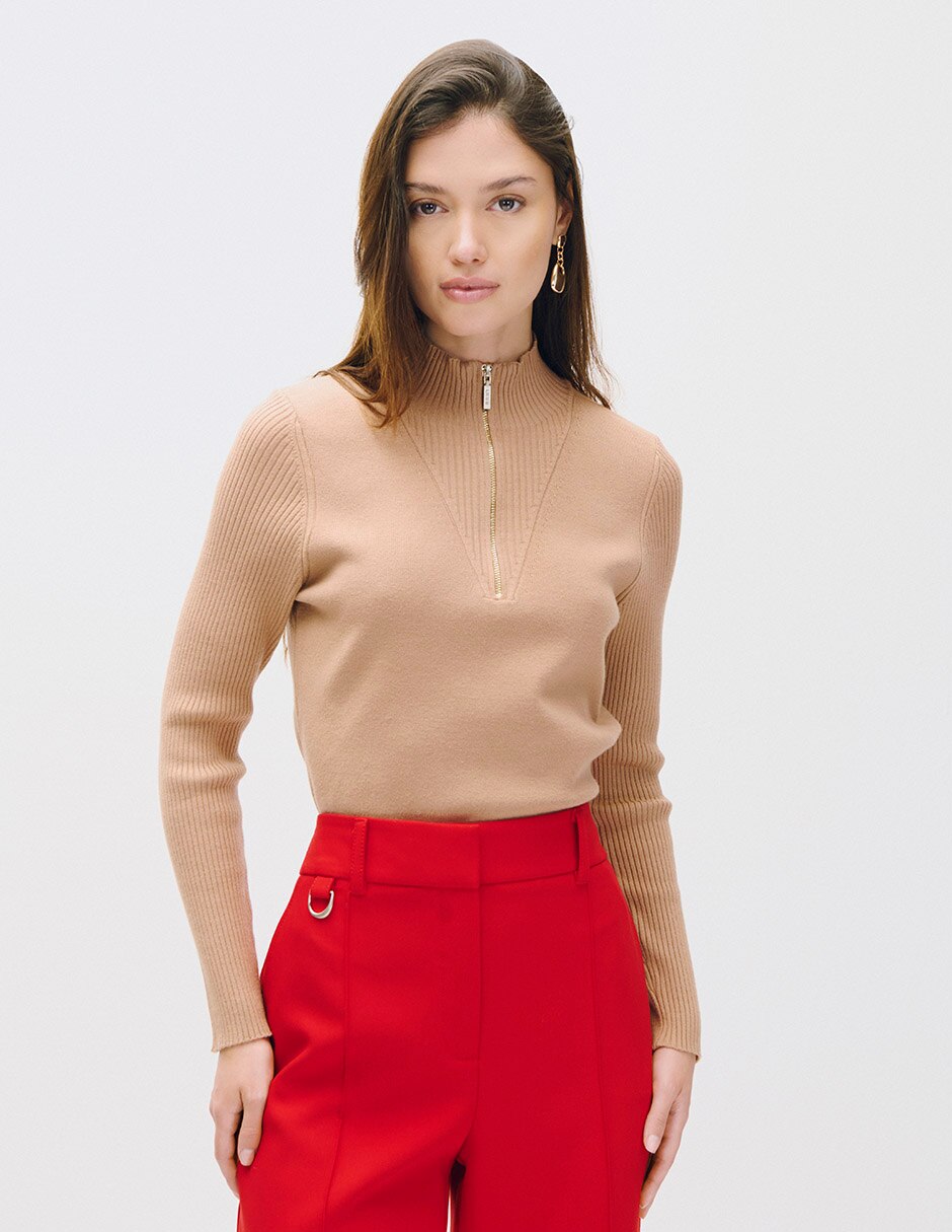 Suéter cuello alto para mujer Suéter cuello alto para mujer
