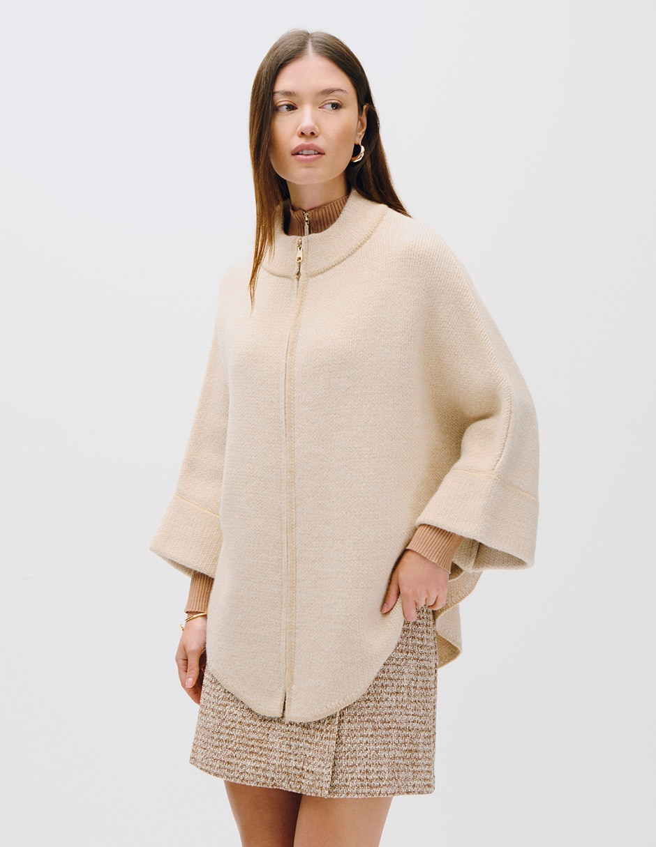Suéter cuello alto para mujer