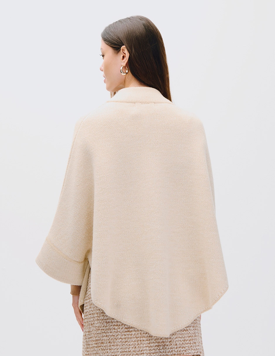 Suéter cuello alto para mujer