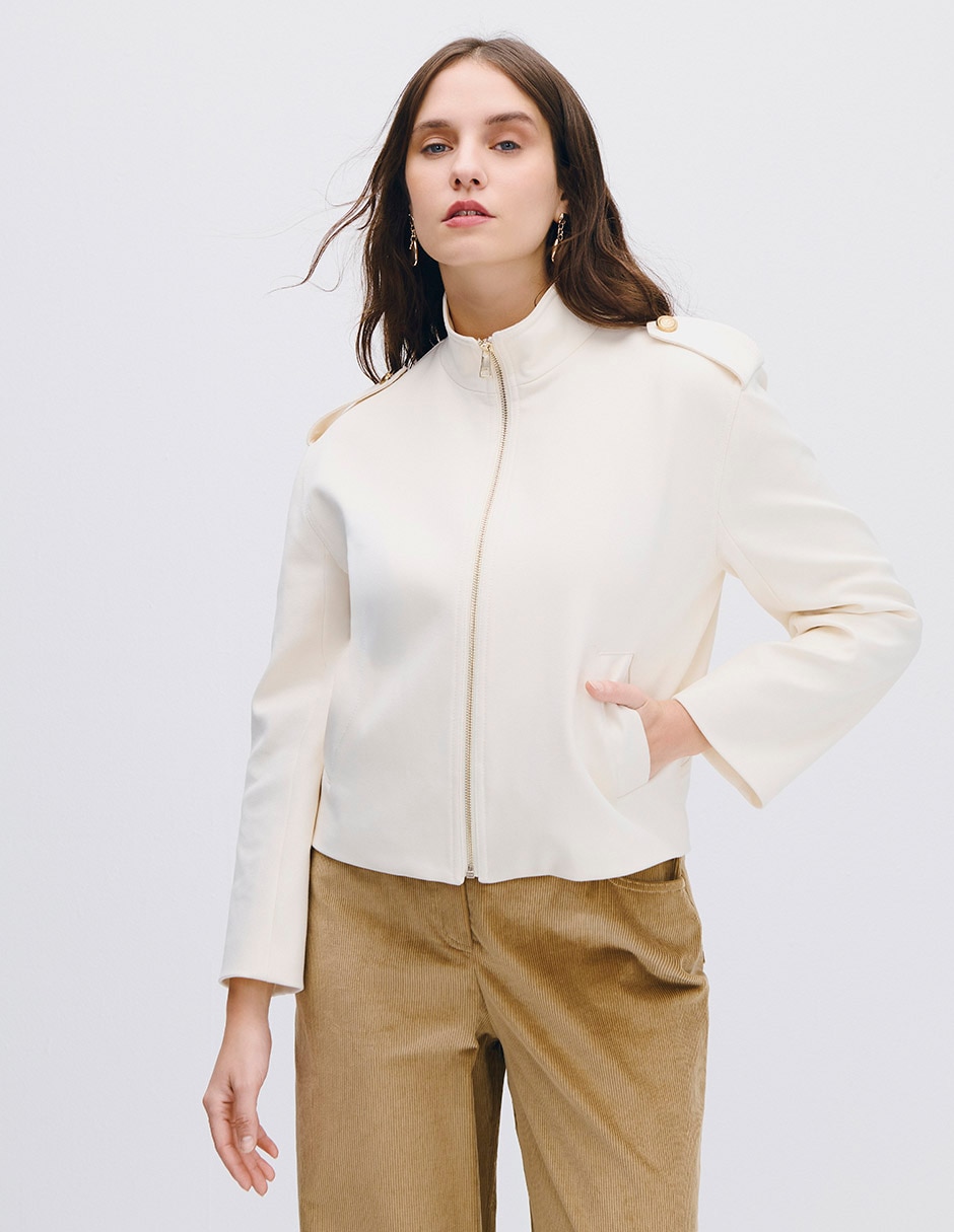 Chamarra casual koya para mujer