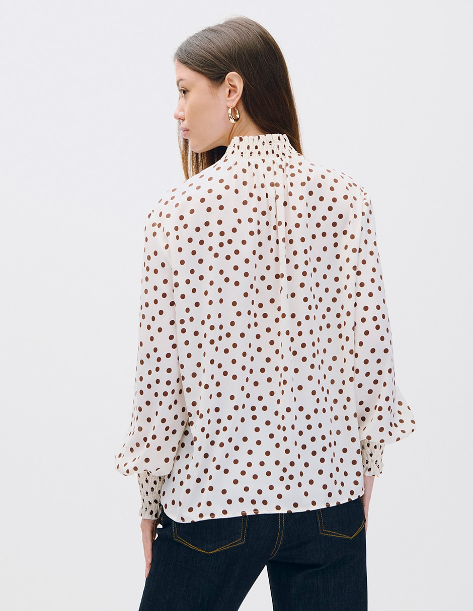 Blusa koya manga larga para mujer 3