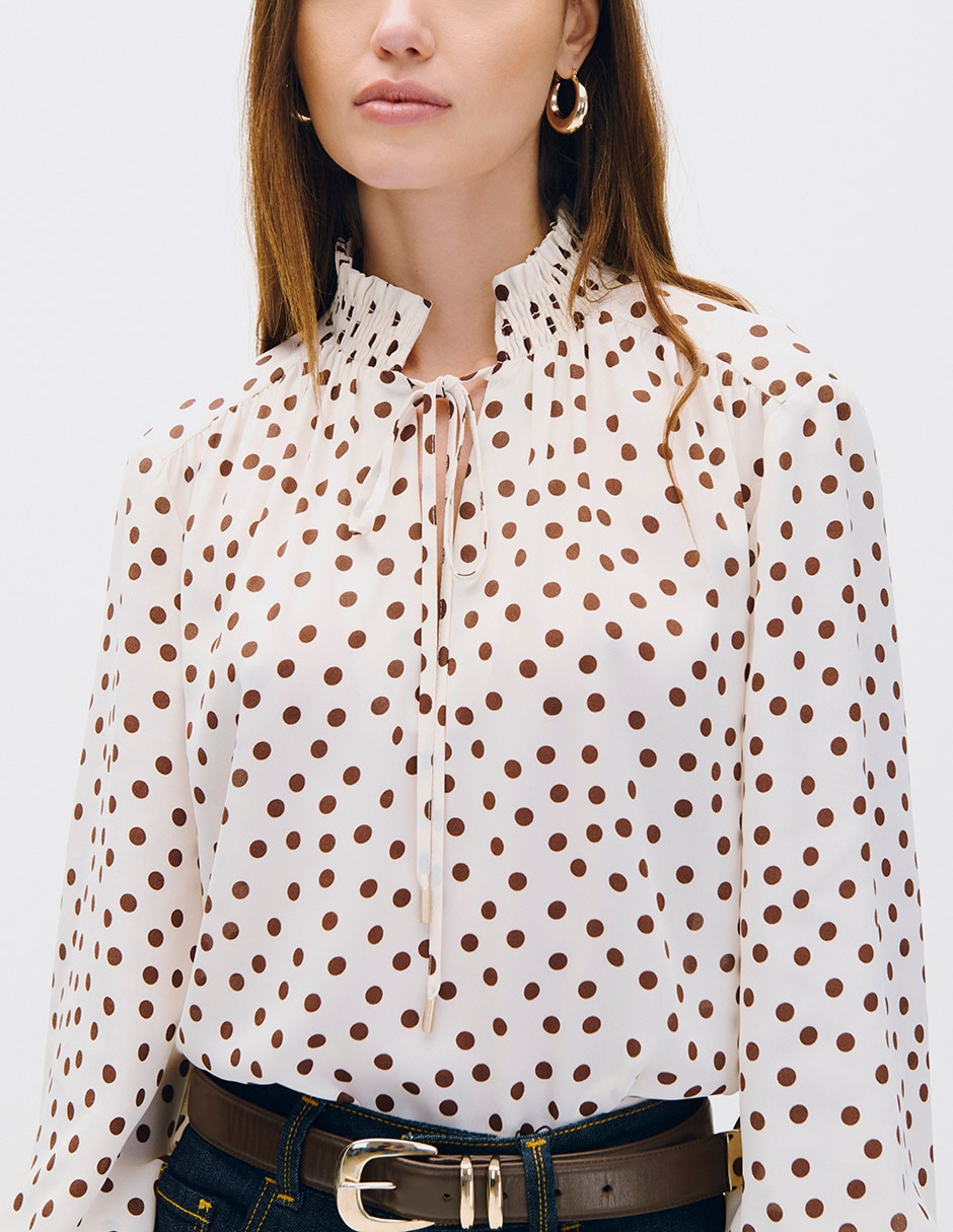 Blusa koya manga larga para mujer 2