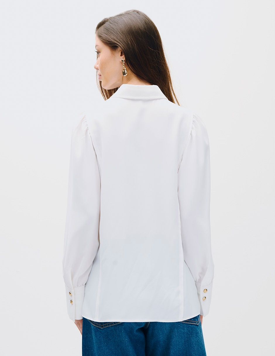 Blusa camisera koya manga larga para mujer 3
