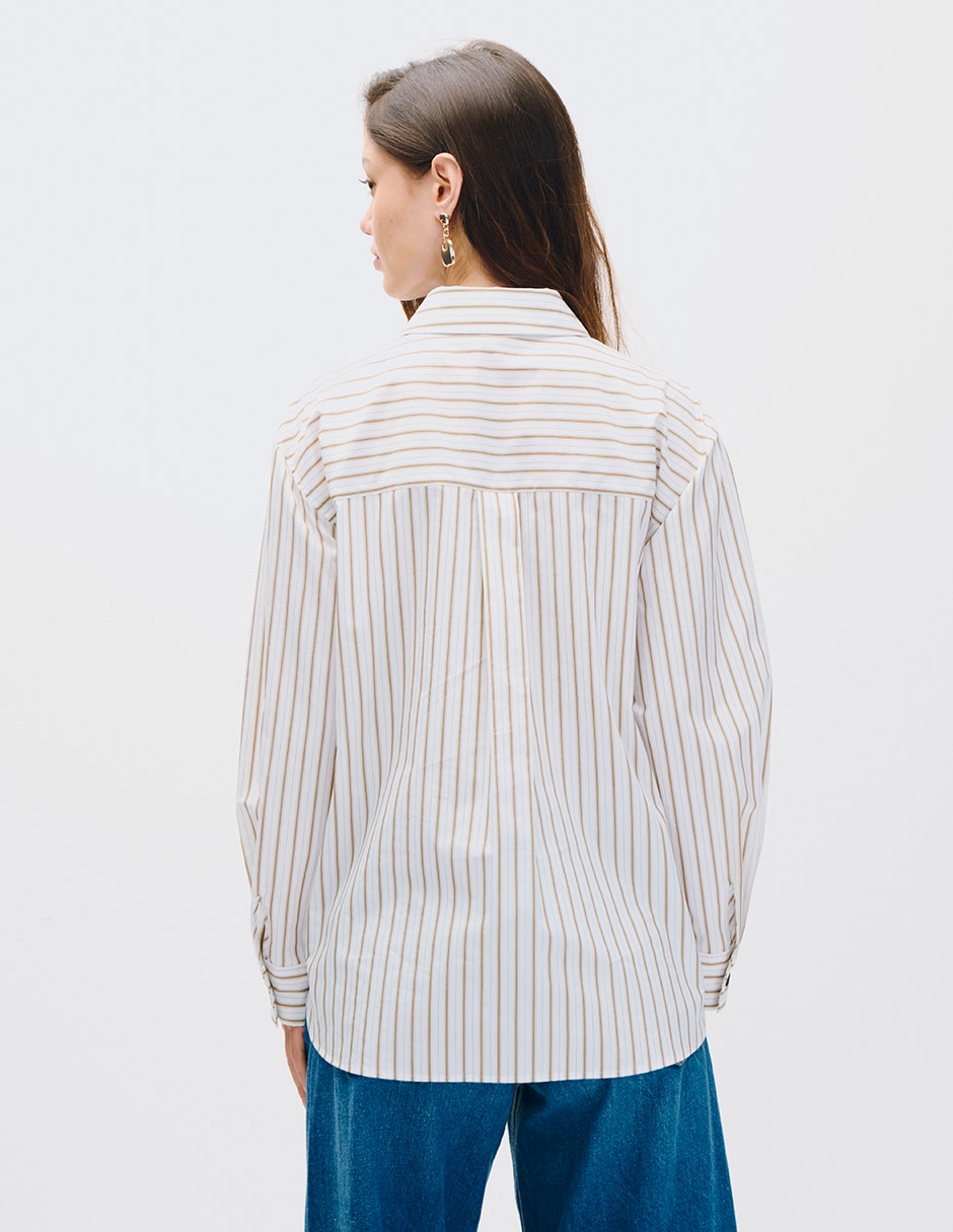 Blusa camisera koya manga larga para mujer 3