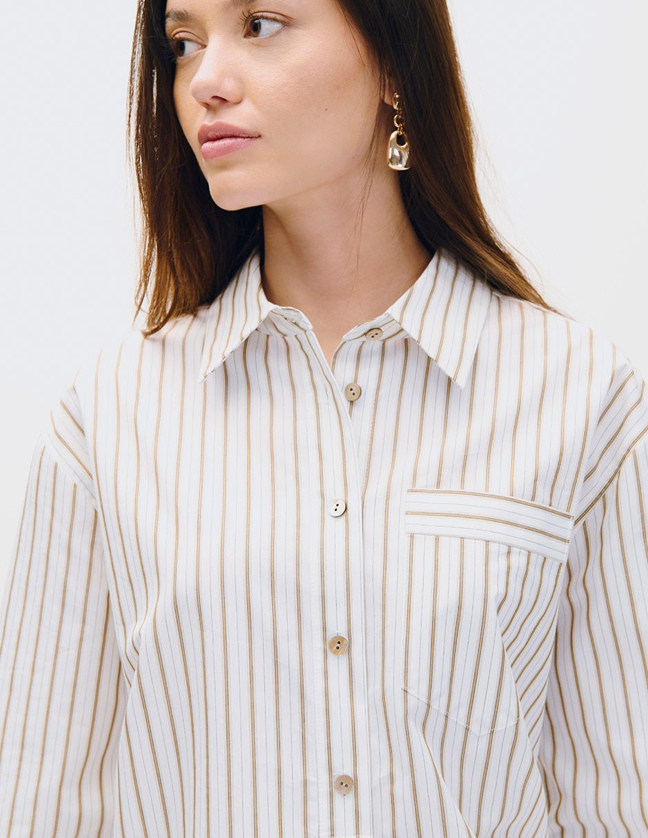 Blusa camisera koya manga larga para mujer 2