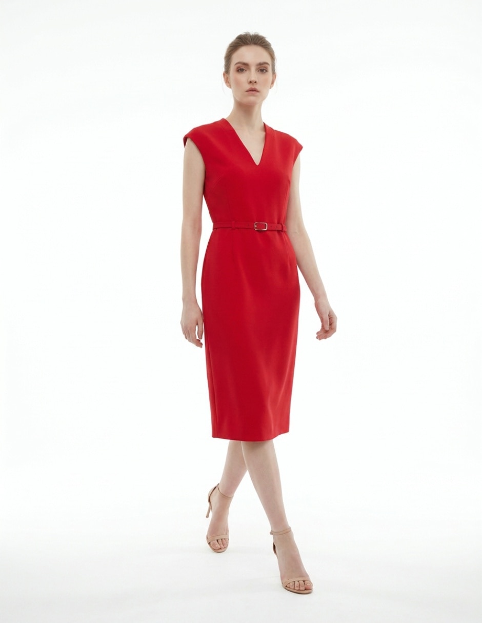 Vestido midi casual para mujer 3