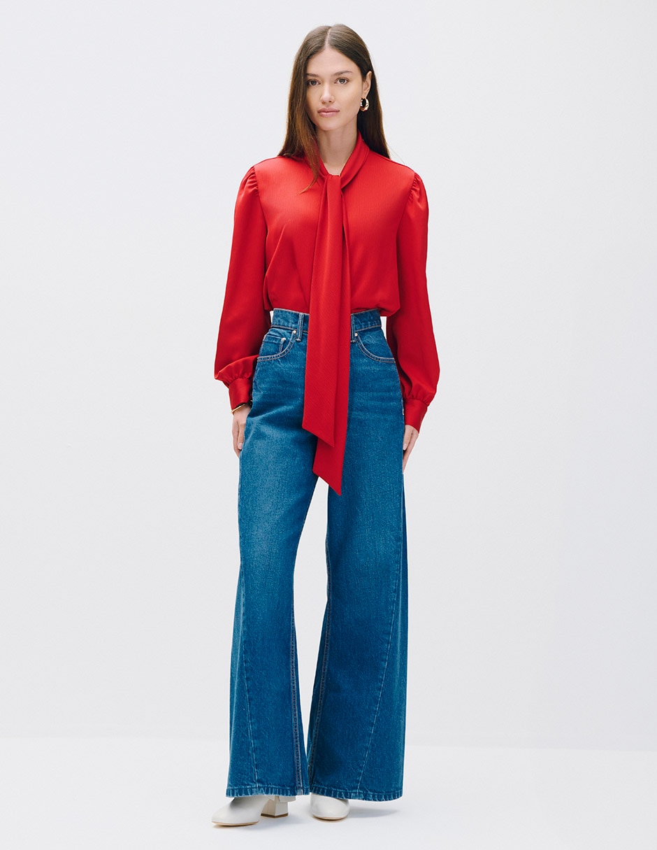 Blusa koya manga larga para mujer 4