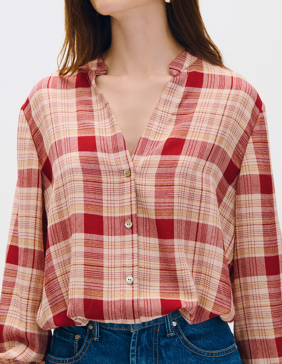 Blusa koya manga larga para mujer 2
