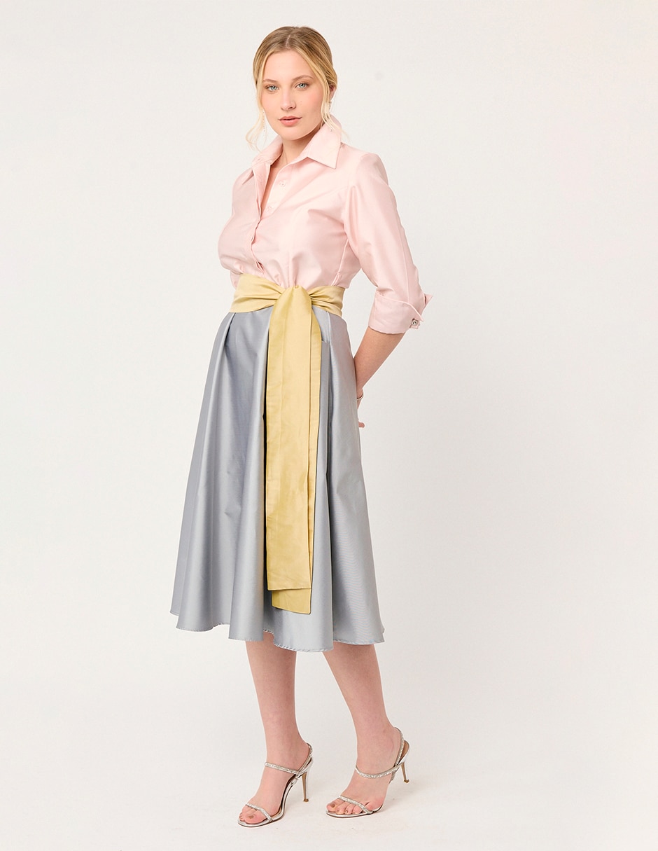 Vestido midi fiesta windsor para mujer 3