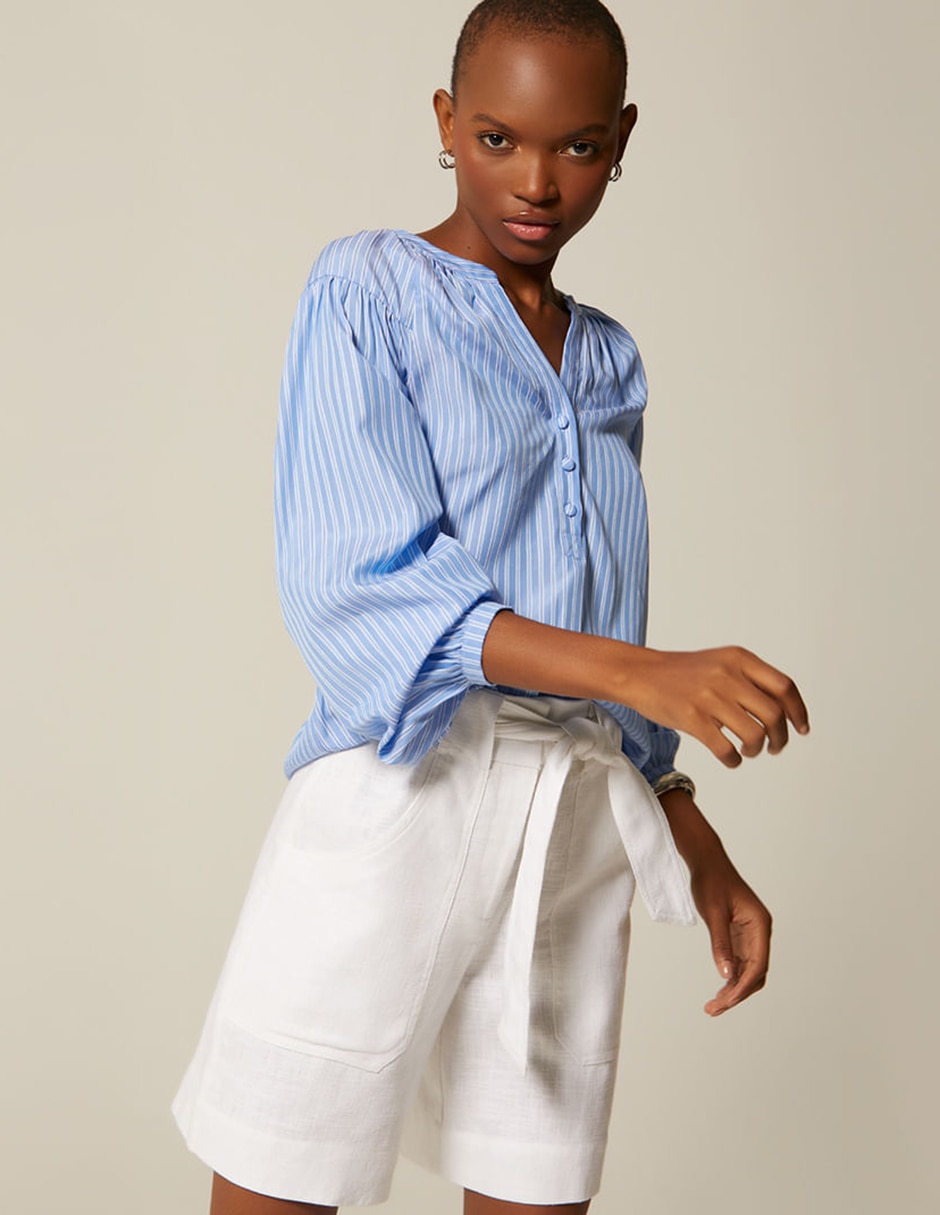 Blusa manga 3/4 para mujer 3