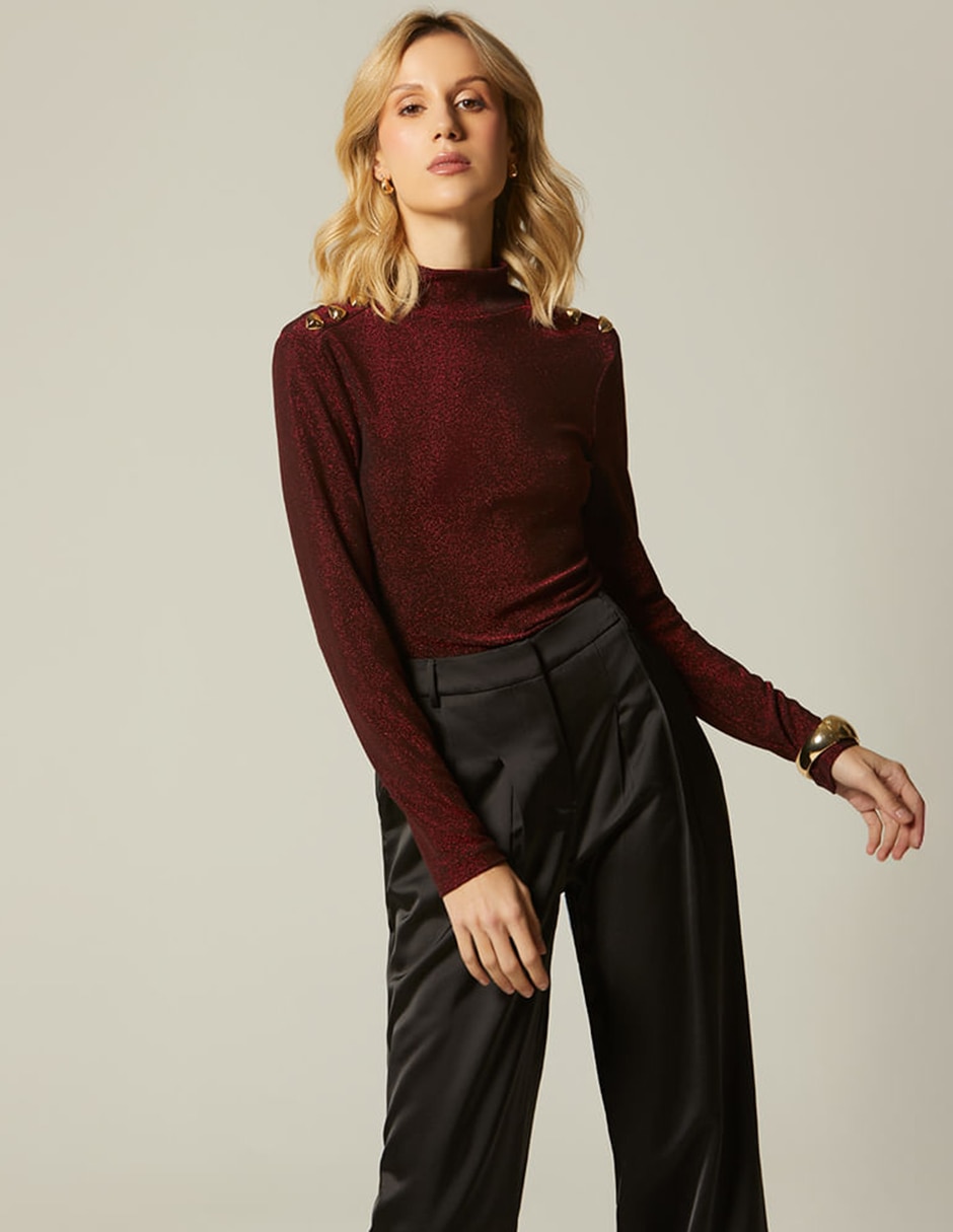 Blusa galicia sofisticada manga larga para mujer Blusa galicia sofisticada manga larga para mujer