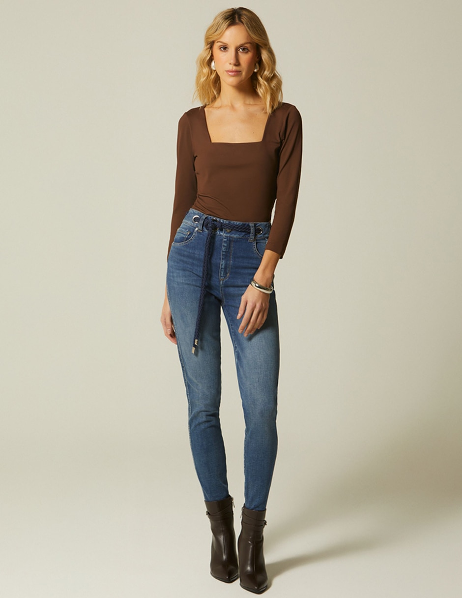 Blusa Sin familia o colección manga 3/4 para mujer 2