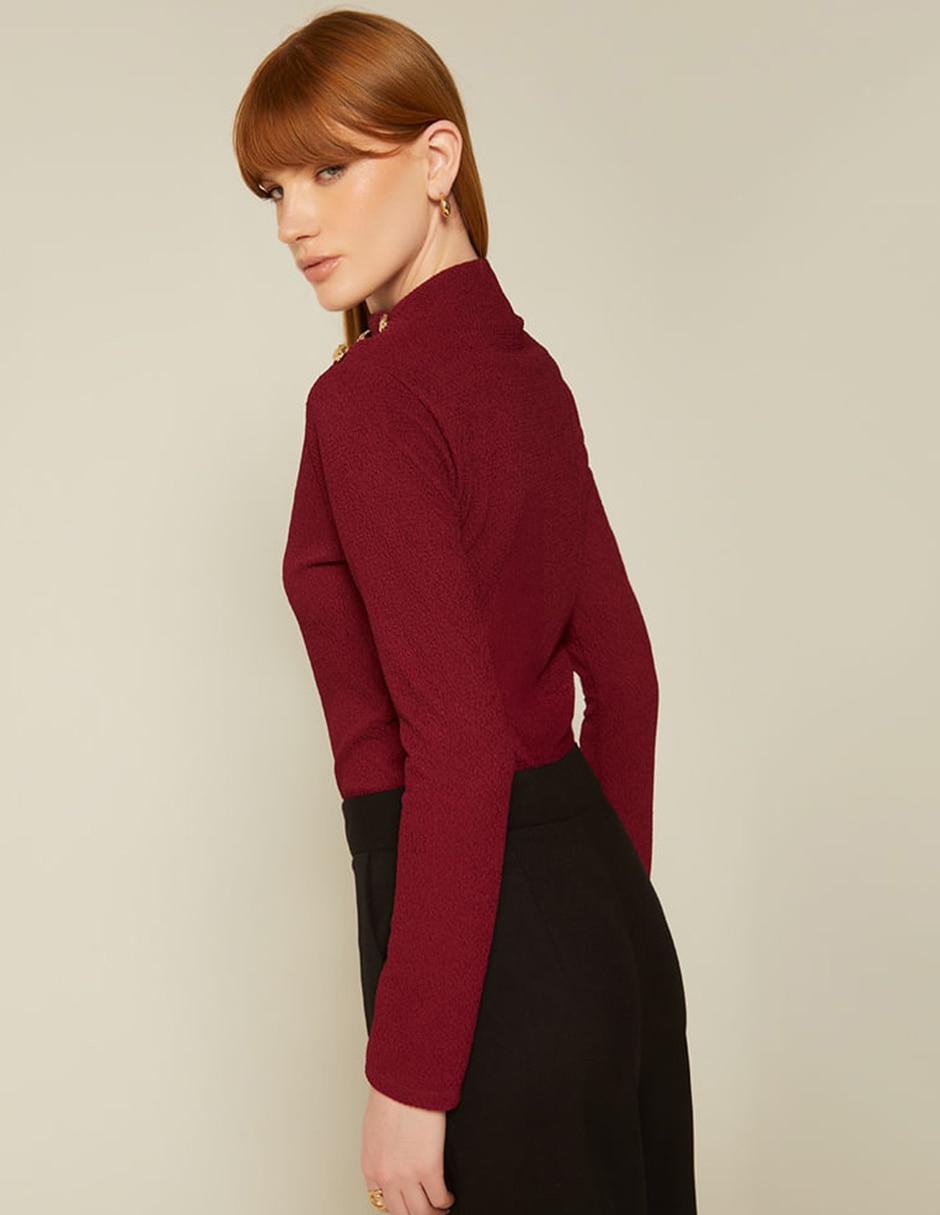 Blusa Corintos manga Larga para mujer 6
