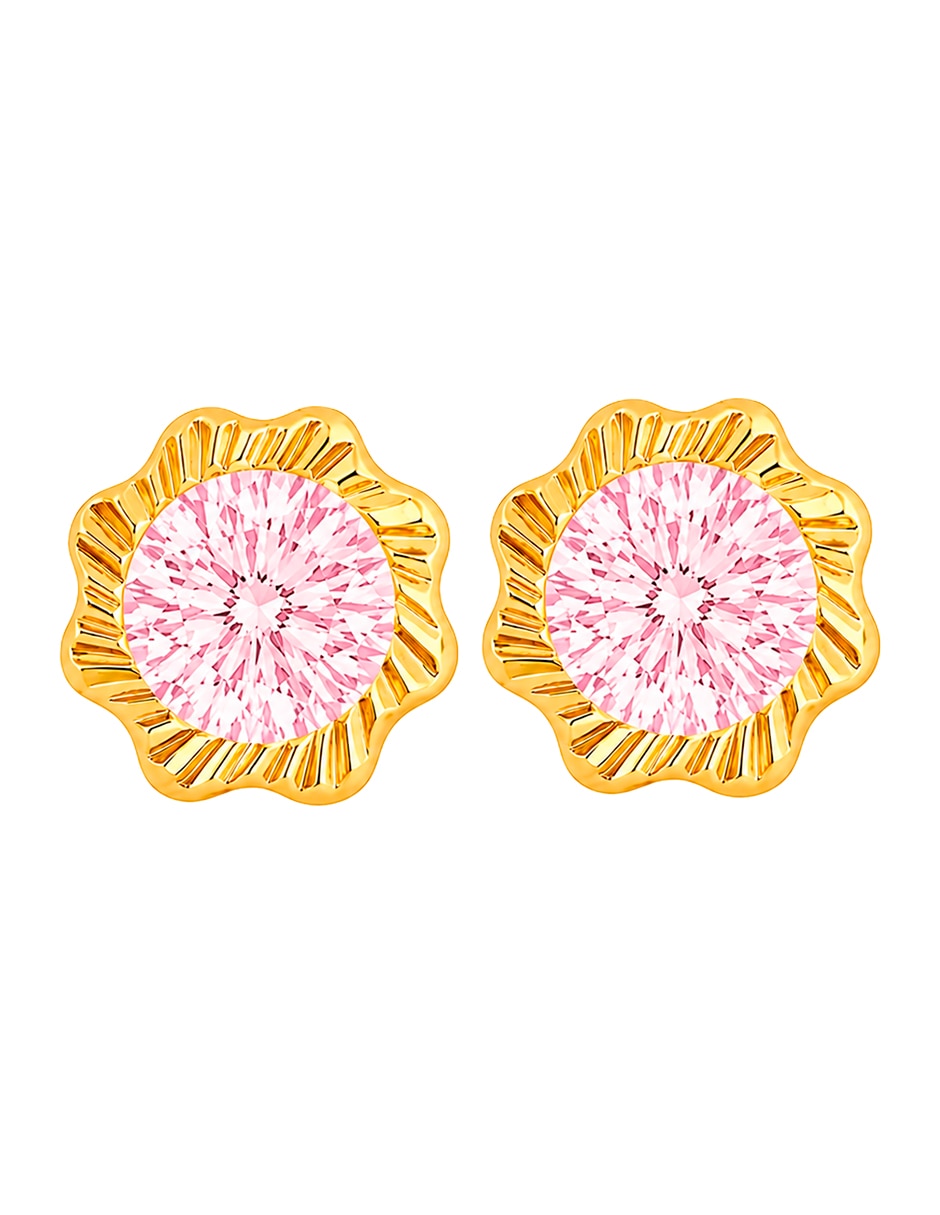 Broqueles de (si aplica) No aplica SIN FAMILIA de Oro amarillo 10 K con acabado Brillante Zirconia Broqueles de (si aplica) No aplica SIN FAMILIA de Oro amarillo 10 K con acabado Brillante Zirconia