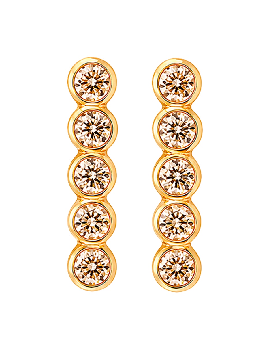 Broqueles de (si aplica) No aplica SIN FAMILIA de Oro amarillo 14 K con acabado Brillante Zirconia Broqueles de (si aplica) No aplica SIN FAMILIA de Oro amarillo 14 K con acabado Brillante Zirconia