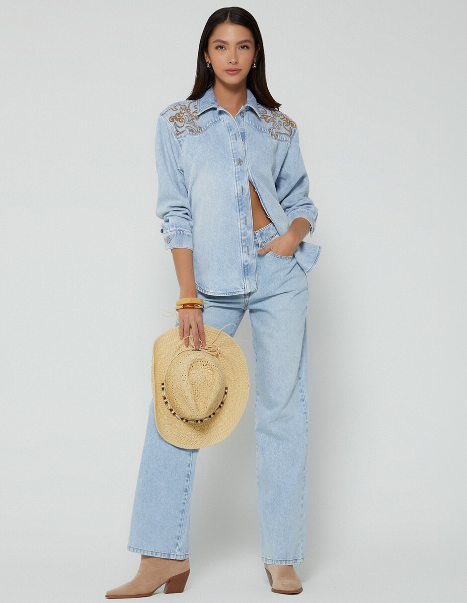 Blusa camisera Sin familia o colección manga Larga para mujer 2