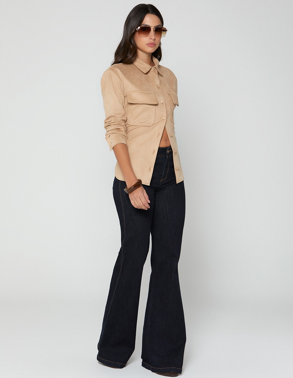 Blusa camisera Verano Boho manga Larga para mujer 3
