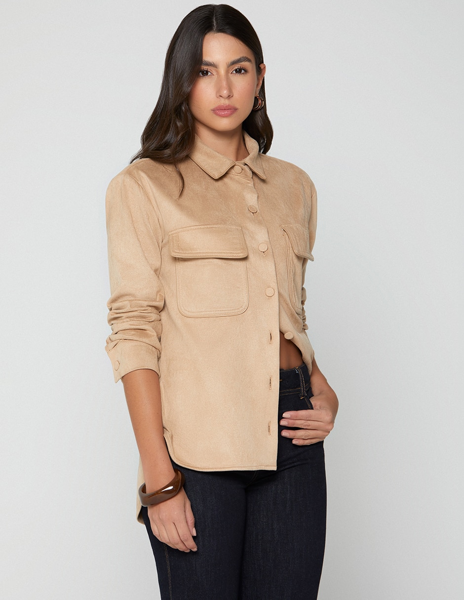 Blusa camisera verano boho manga larga para mujer