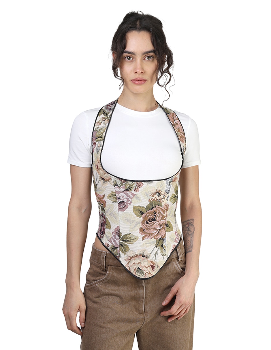 Blusa manga Sin Manga para mujer