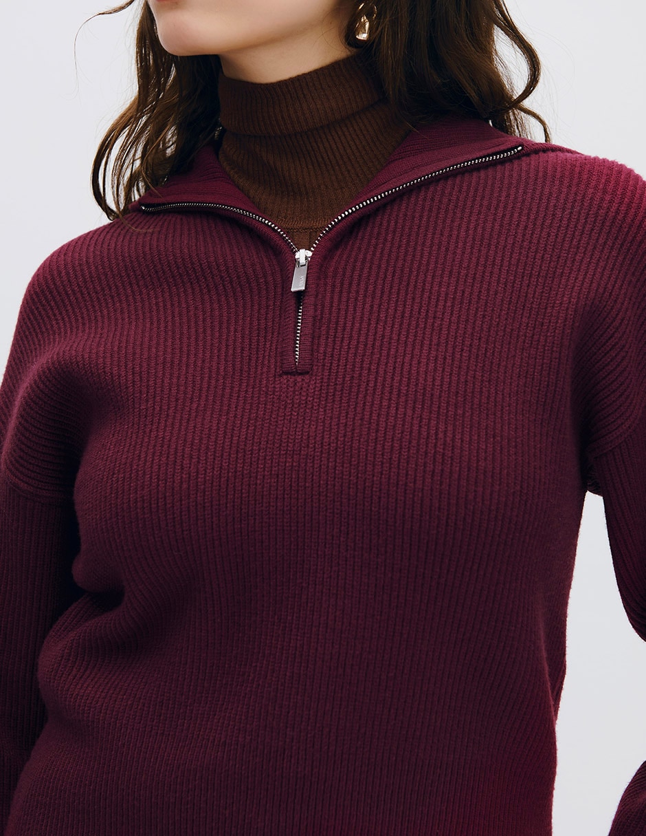 Suéter cuello Alto para mujer 4