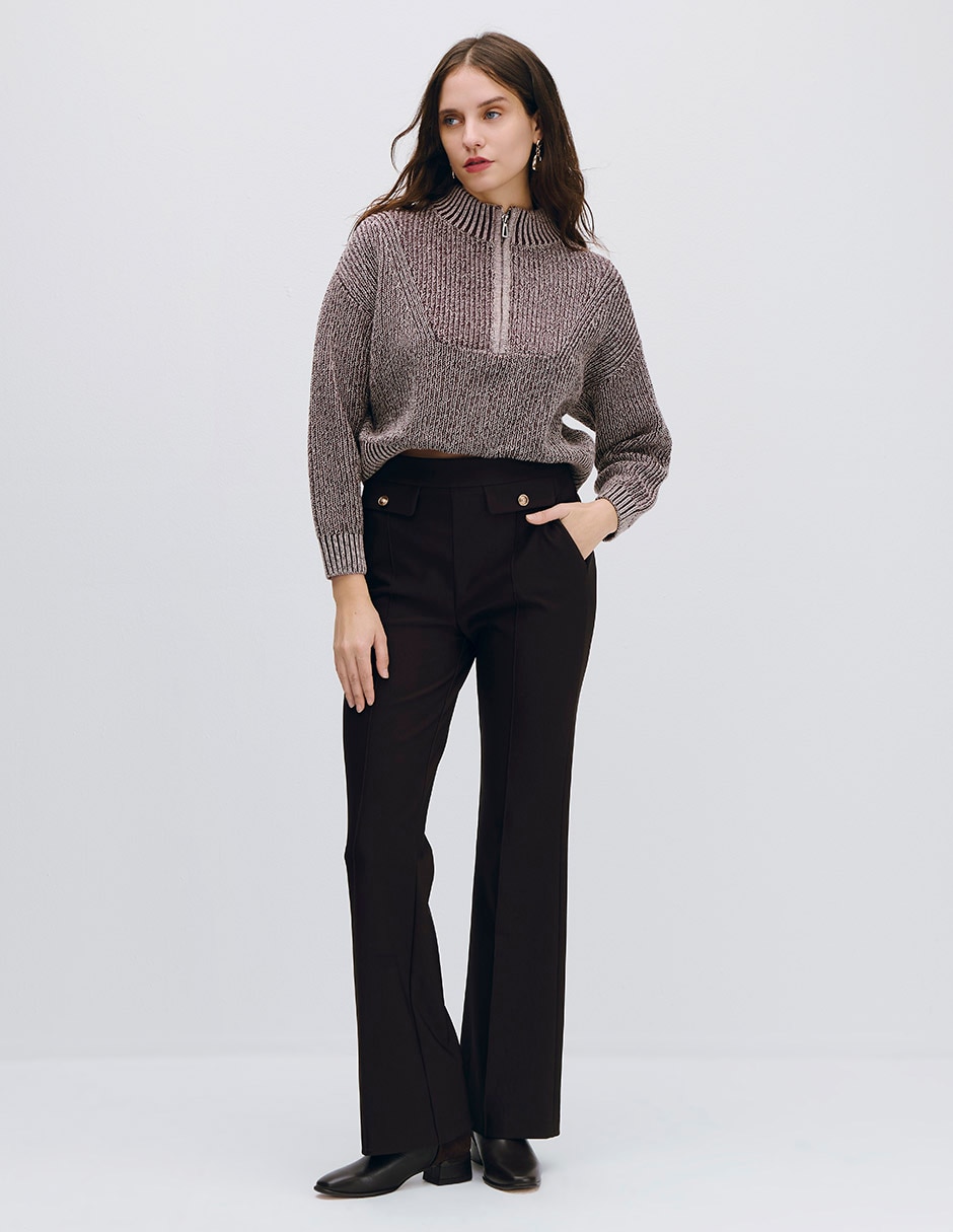 Suéter cuello Alto para mujer 2
