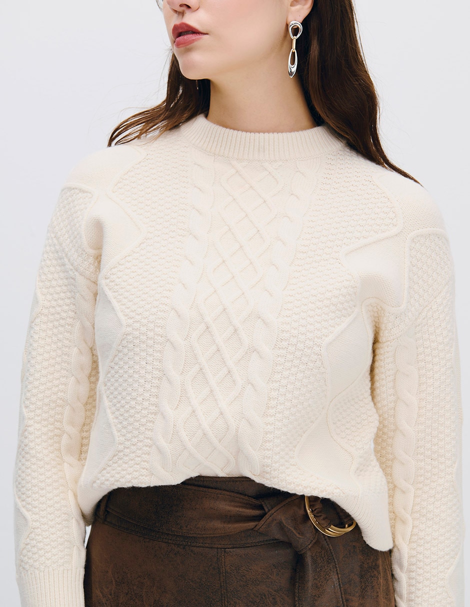 Suéter cuello Redondo para mujer 4
