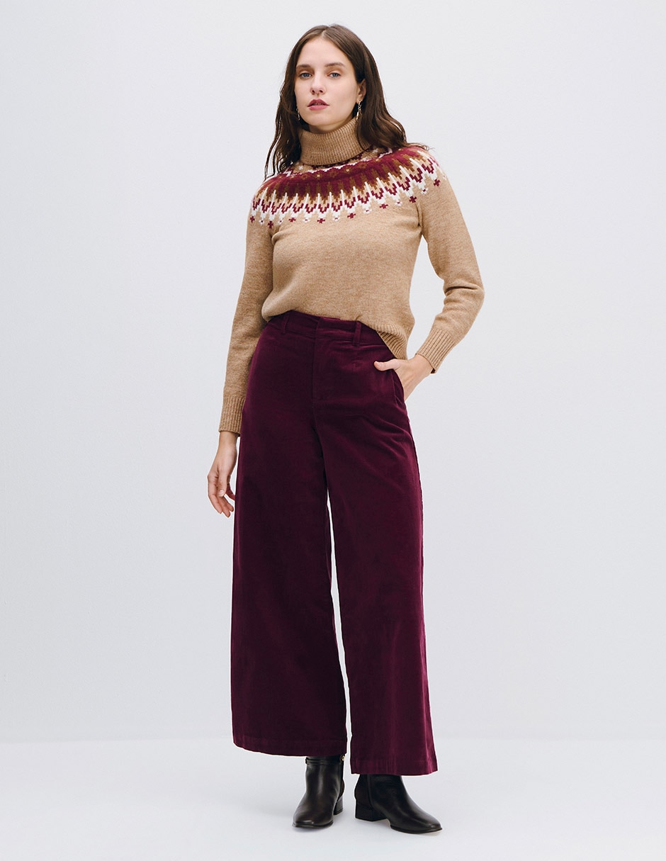 Suéter cuello Tortuga para mujer 2