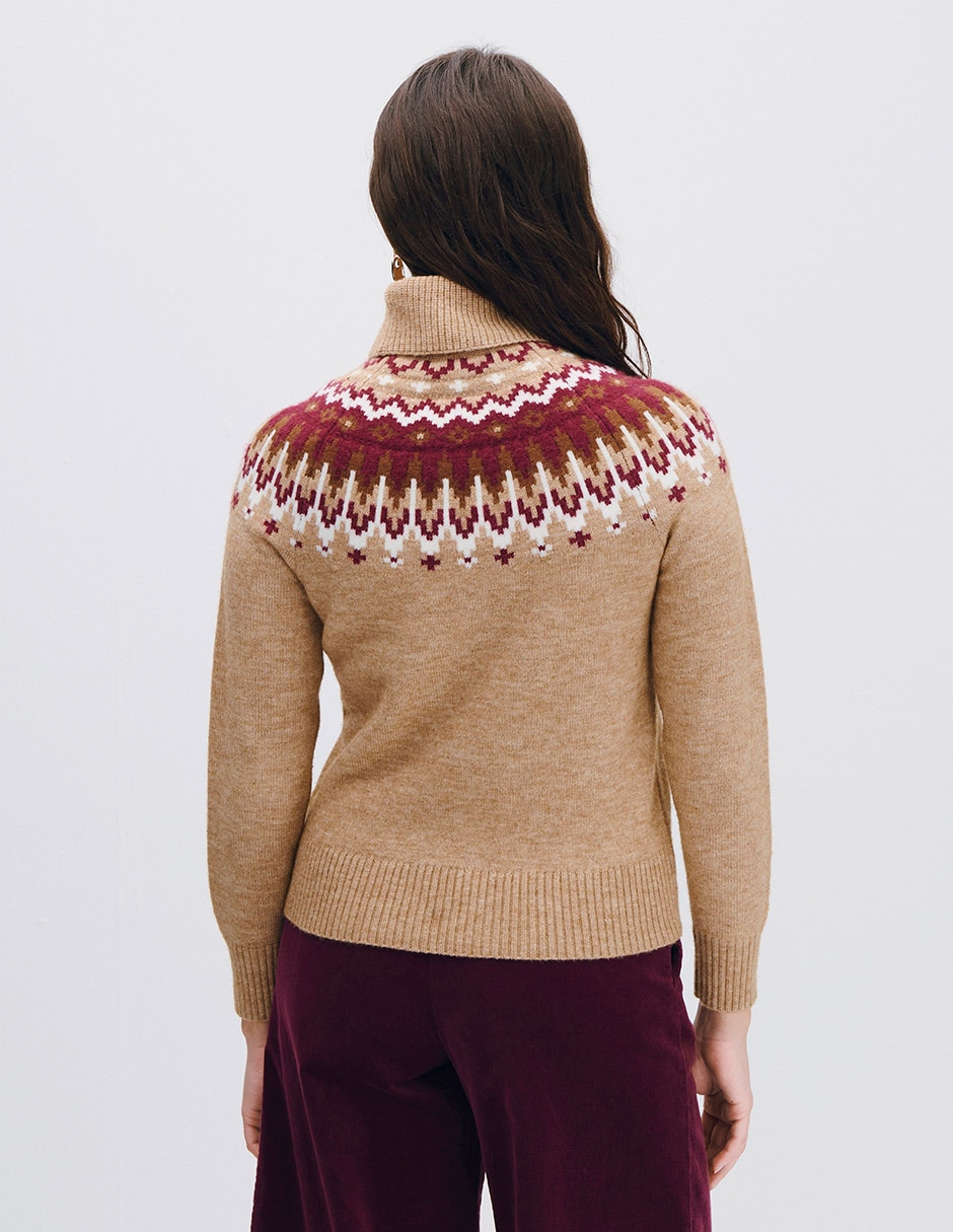 Suéter cuello Tortuga para mujer 3