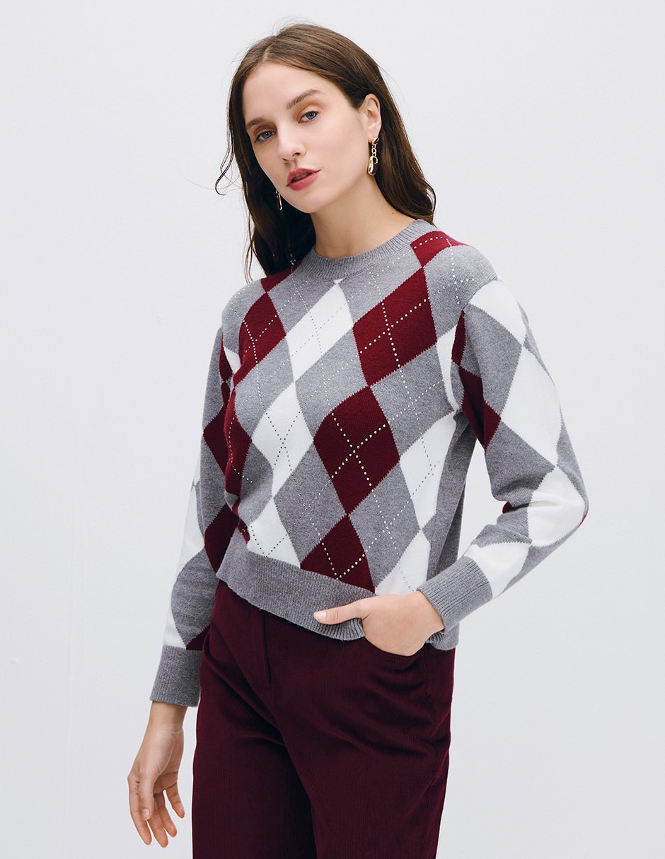 Suéter cuello Redondo para mujer Suéter cuello Redondo para mujer