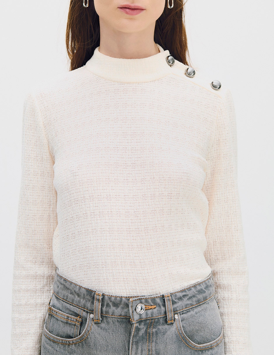 Blusa ONIX manga Larga para mujer 4