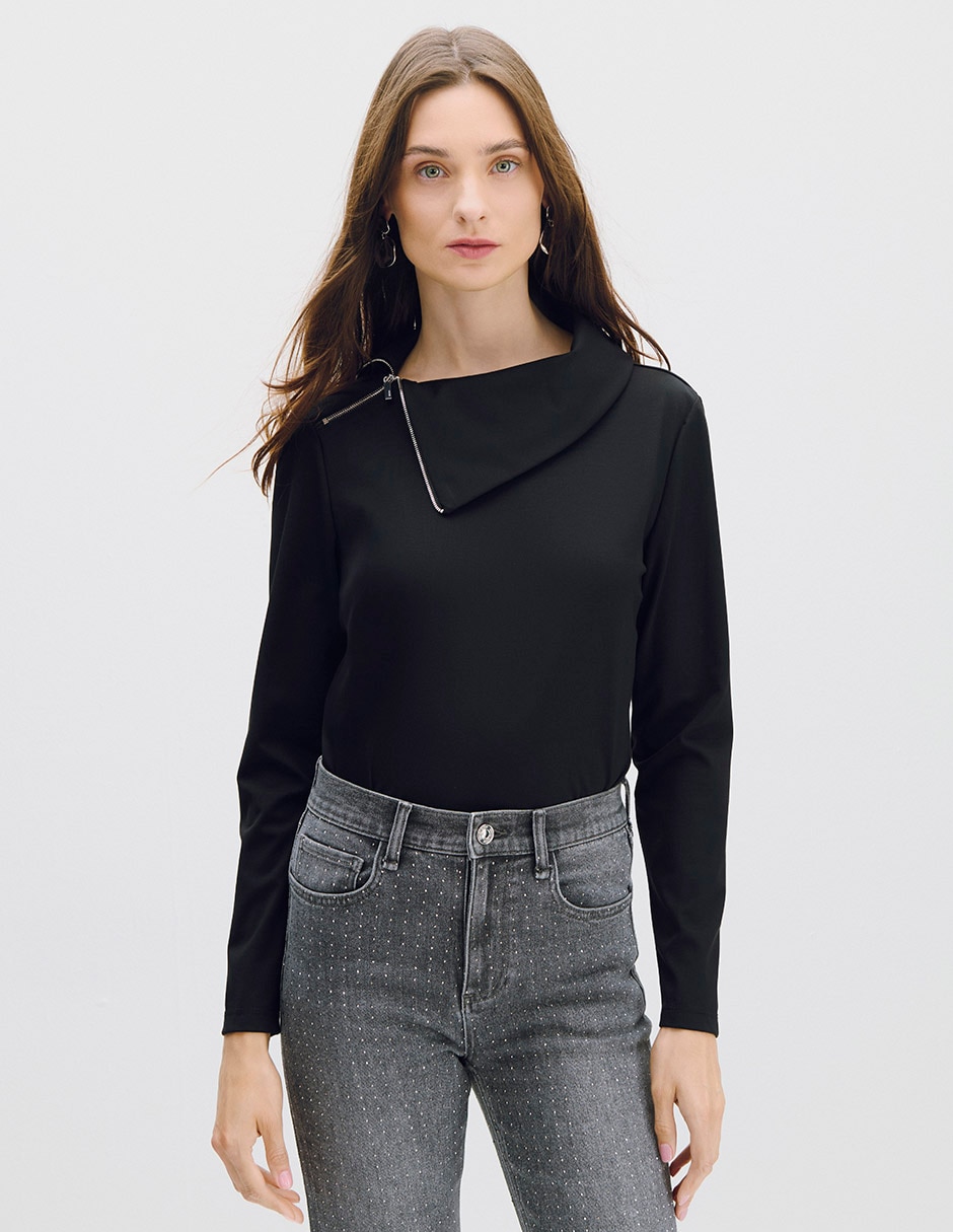 Blusa ONIX manga Larga para mujer