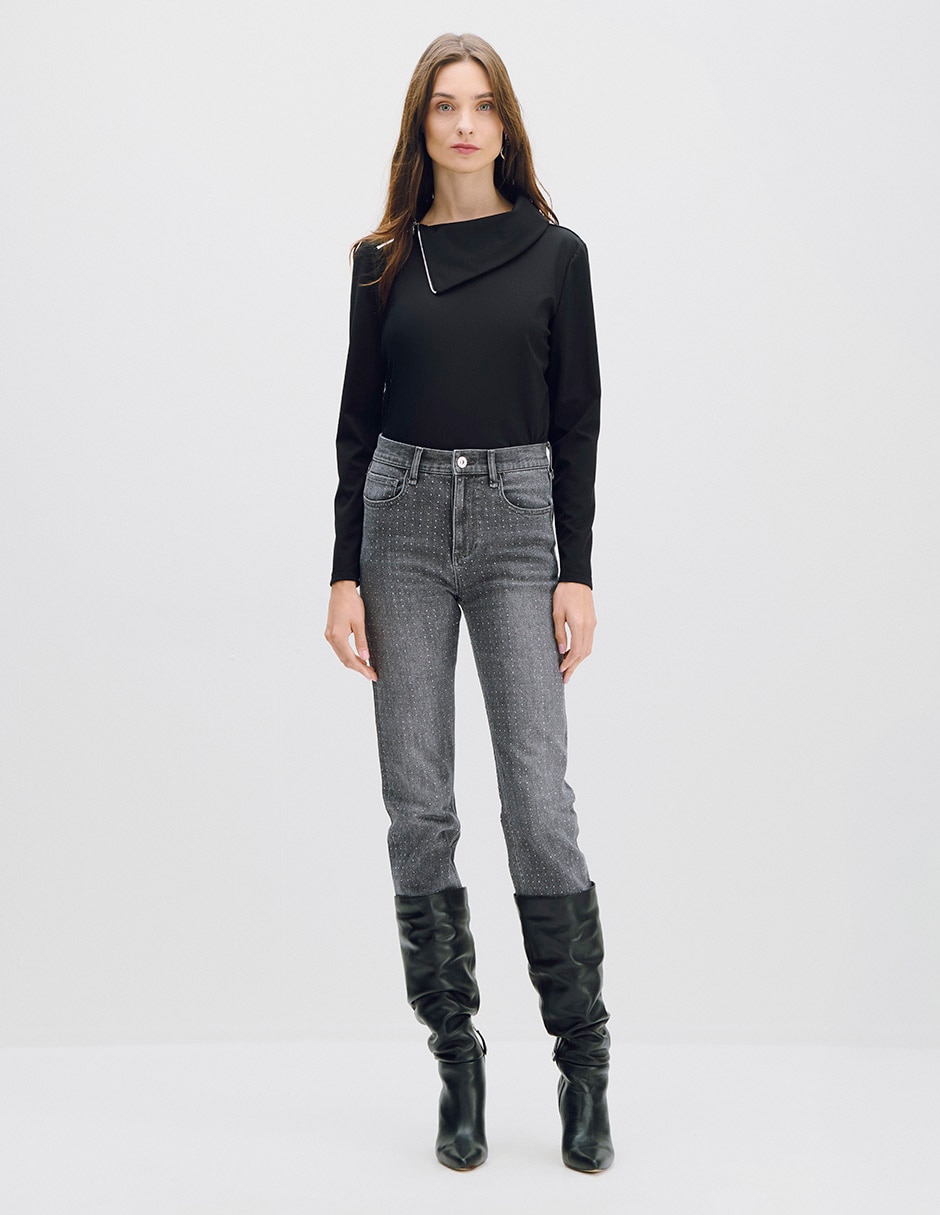 Blusa ONIX manga Larga para mujer 2