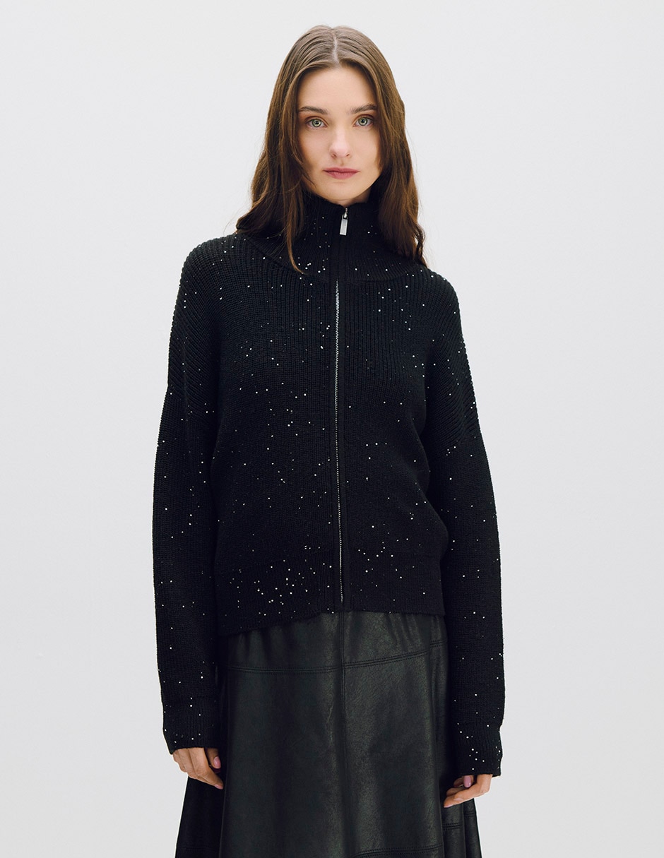 Suéter cuello alto para mujer Suéter cuello alto para mujer