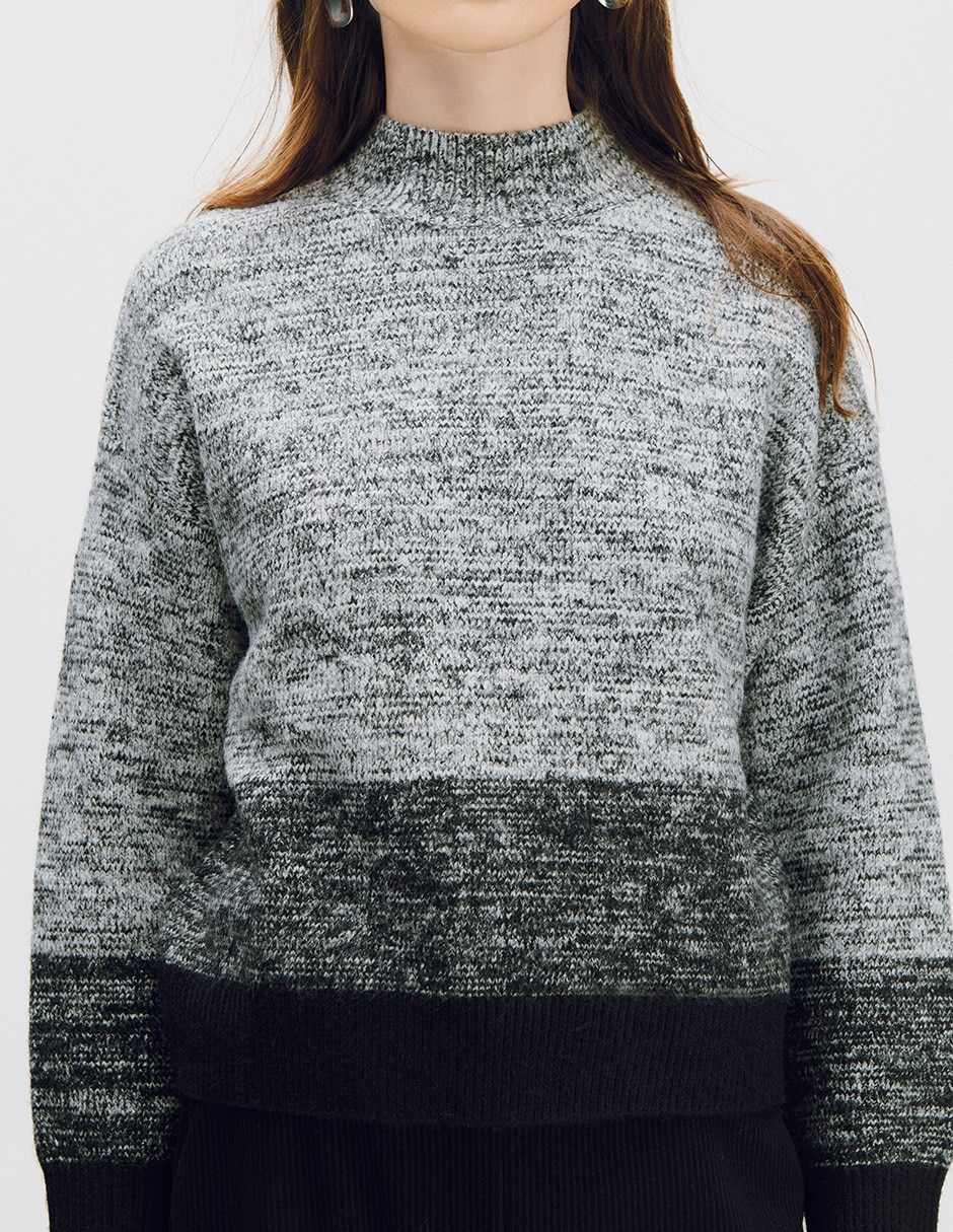 Suéter cuello alto para mujer 4