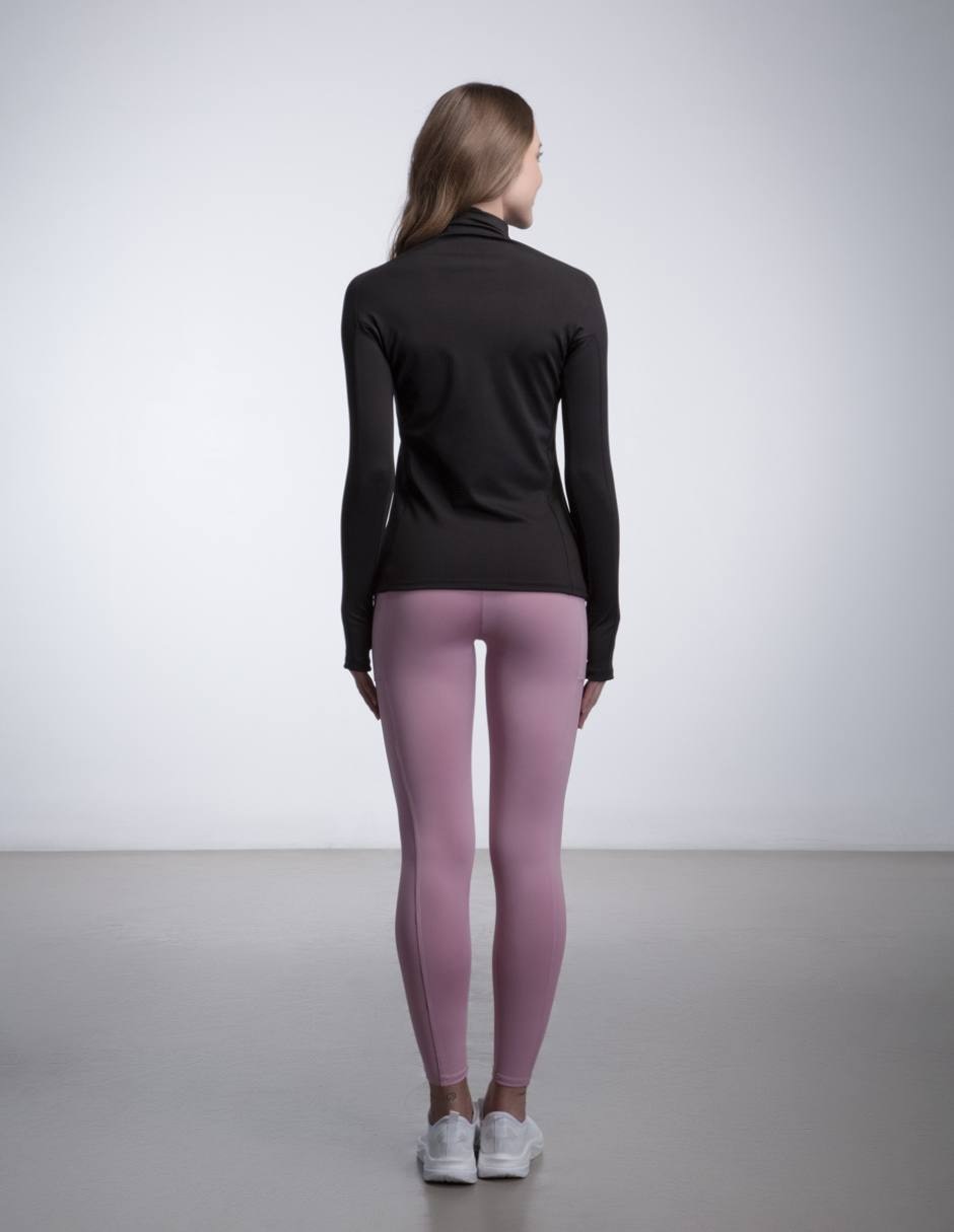 Chamarra para multidisciplina kayni´s sport active trainning black and white para mujer