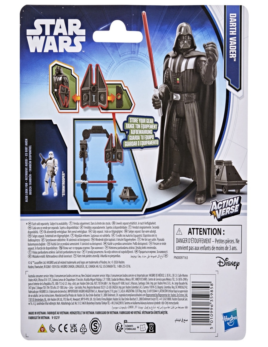 Figura de acción articulada Darth Vader 6